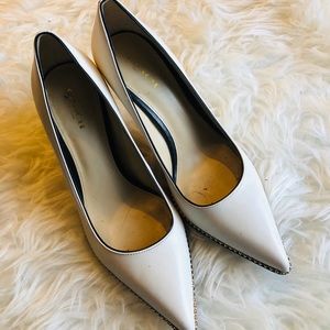 Coach beige pumps